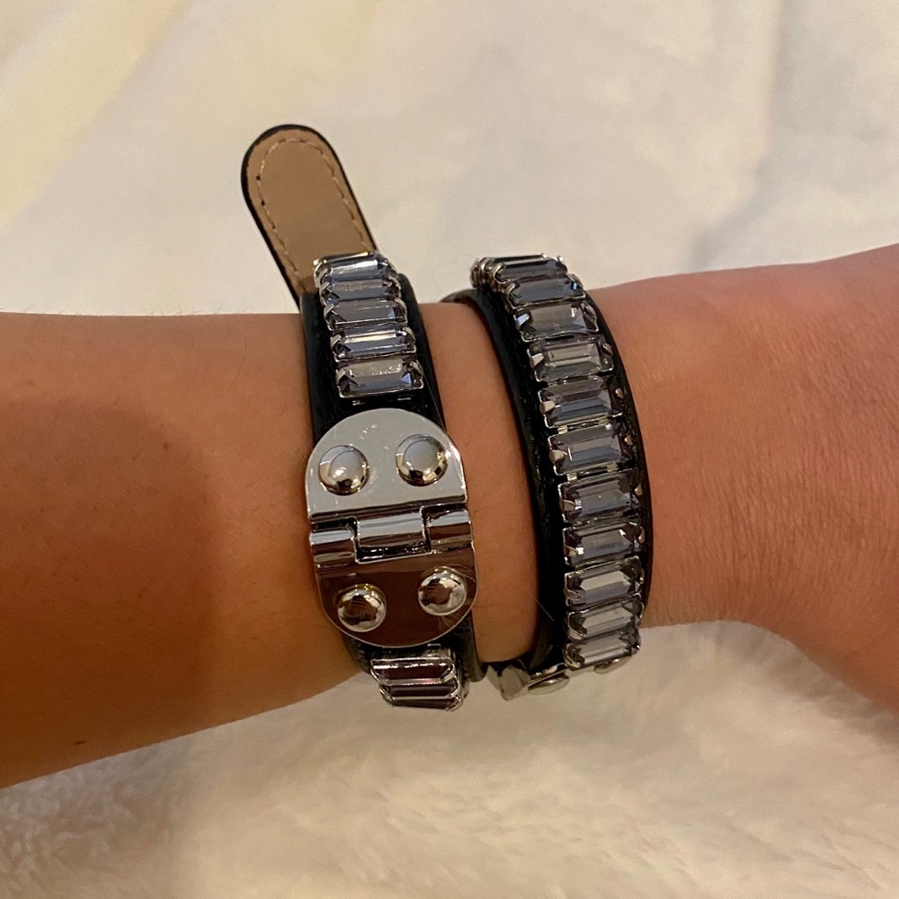 BCBG Double Wrap Bracelet
